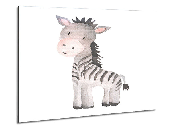 Freundliches Zebra 