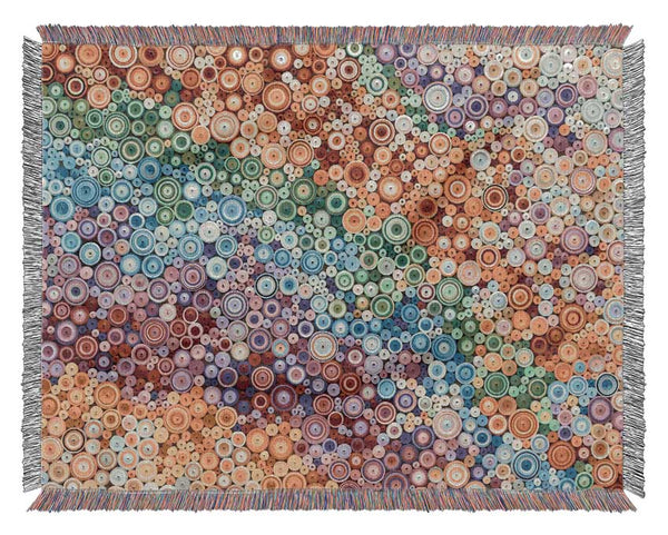 Thousands Of Beads Woven Blanket