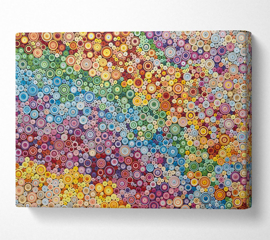 Picture of Thousands Of Beads Canvas Print Wall Art