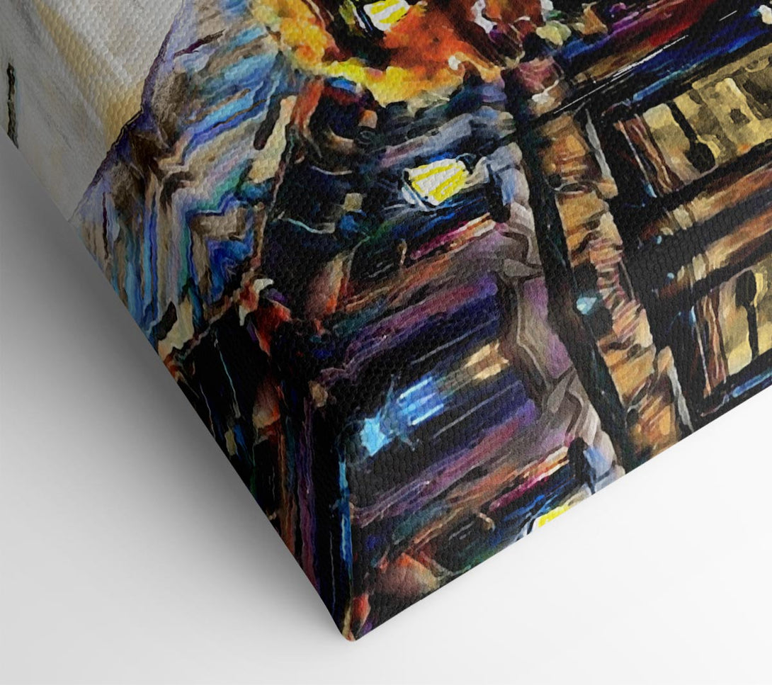  A Canvas Print of Paris In The Morning Canvas Art