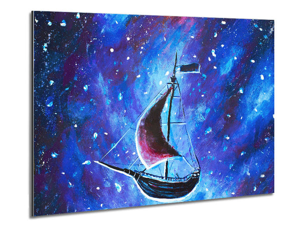 Das Schiff im Weltraum