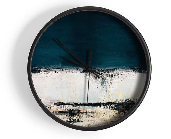 Two Town Distressed Clock - Wallart-Direct UK