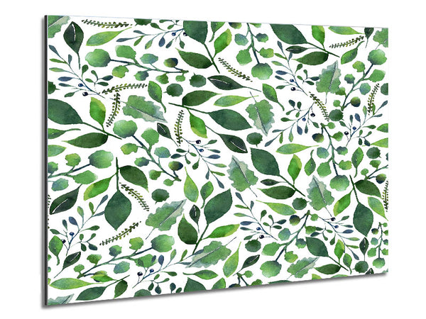 Green Leafy Pattern