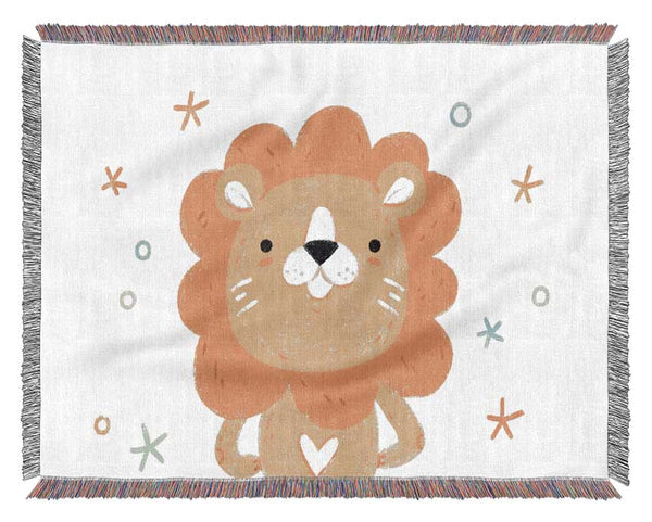 Friendly Lion Colours Woven Blanket