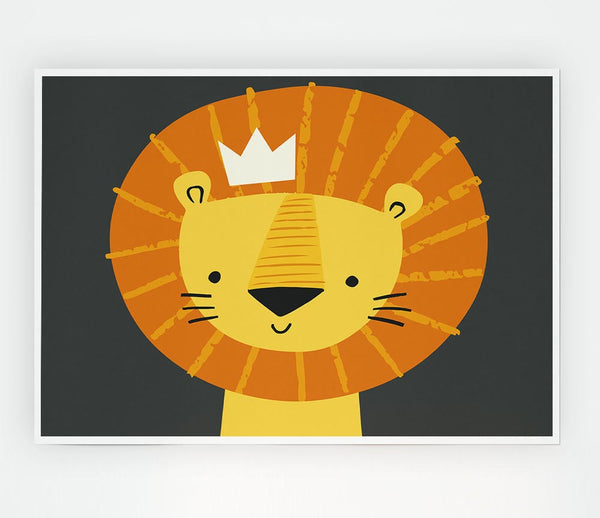 Little Lion Print Poster Wall Art