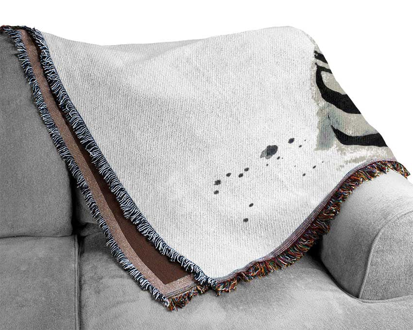 Zebta Splatter Woven Blanket