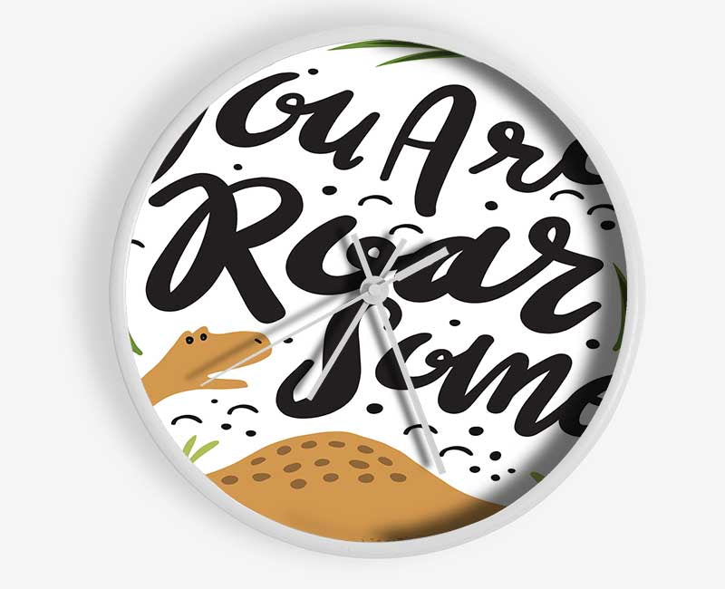 You Are Roarsome Clock - Wallart-Direct UK