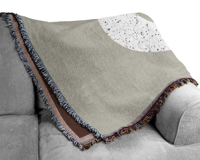 Pastel Circles Woven Blanket