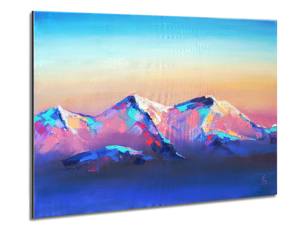 Gipfel der lebendigen Berge 