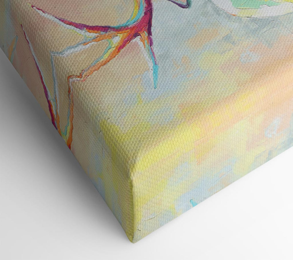 Picture of The Stag Looking Ahead Canvas Print Wall Art