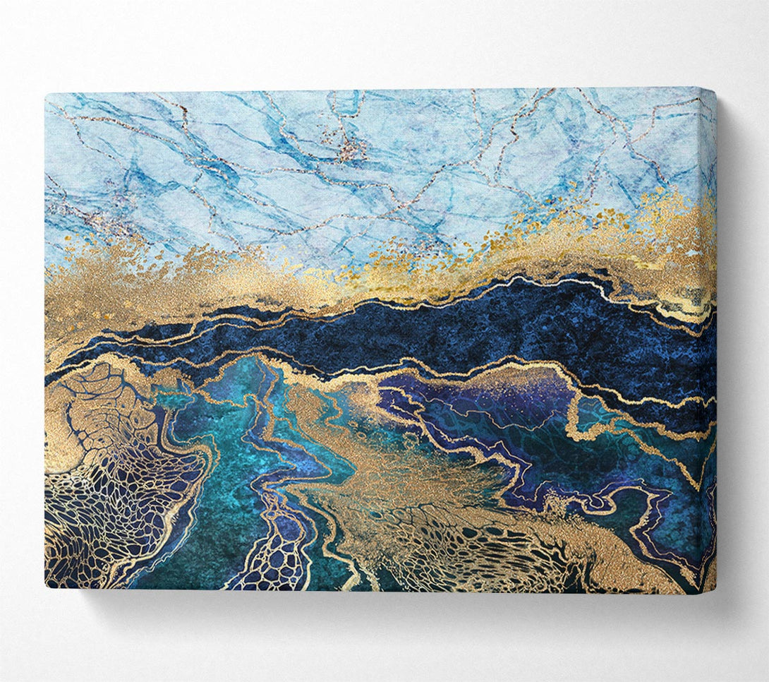  A Canvas Print of The Marble Road Canvas Wall Art