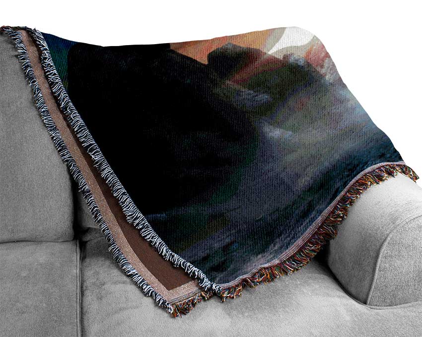 The Cloudy Universe Woven Blanket