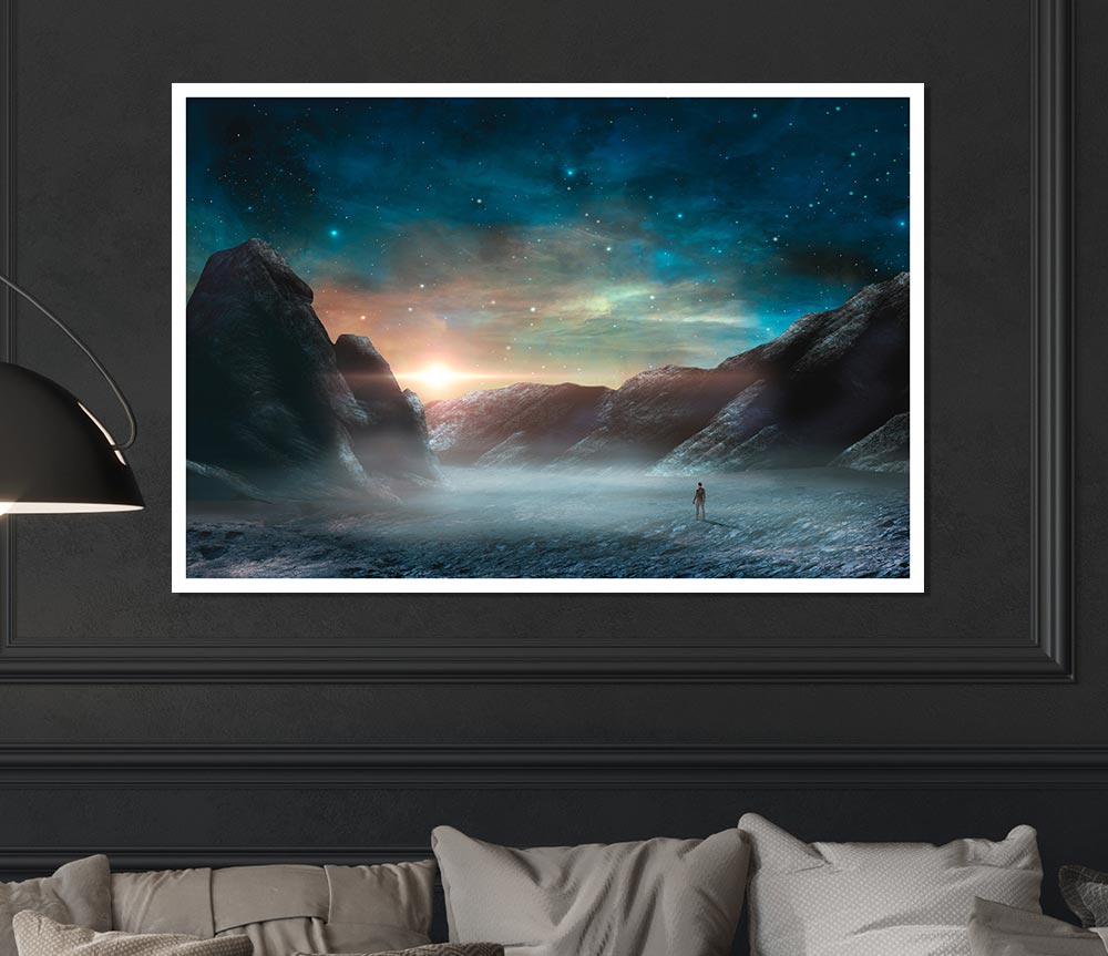 The Cloudy Universe Print Poster Wall Art