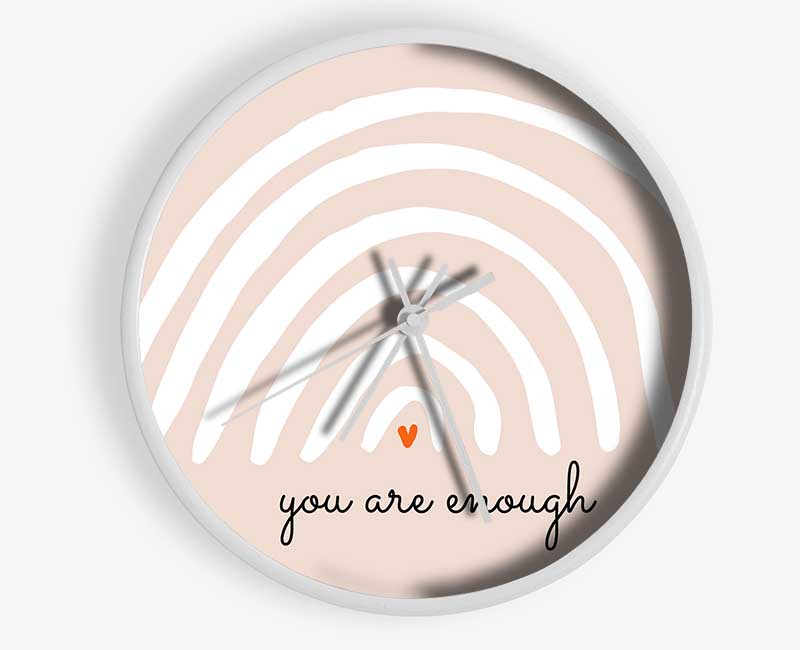 You Are Enough Clock - Wallart-Direct UK