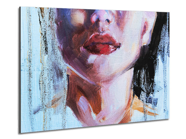 Die Lippen einer Frau