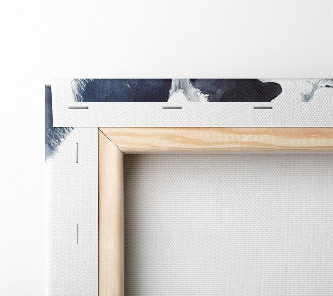  A Canvas Print of Cow Licking Canvas Wall Art