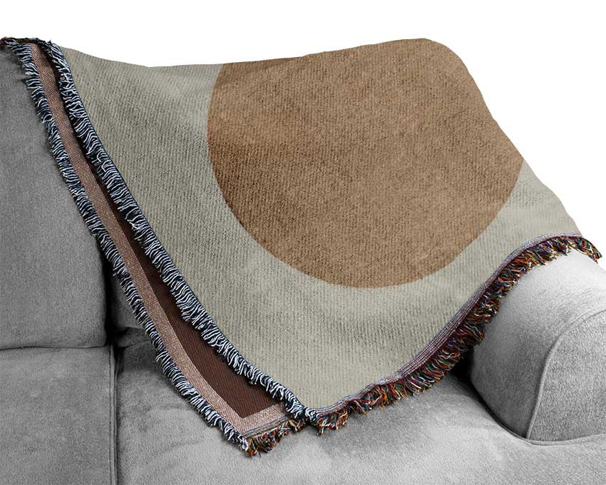 Semi Circle Simplicity Woven Blanket