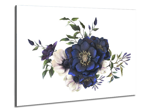 Blaue Blumenschönheit