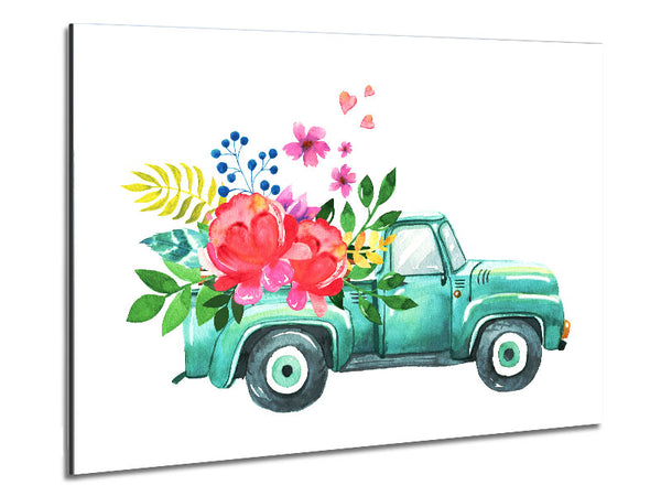Blumen abholen
