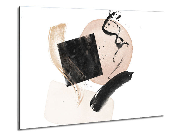 Shapes Of Colour Metal Print