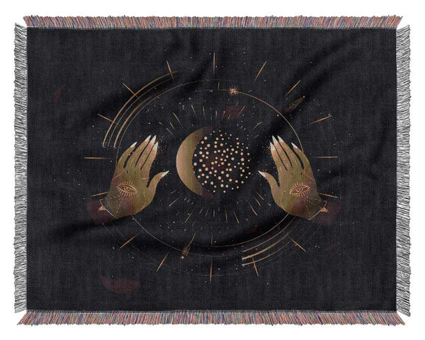 Hands Of The Spirits Woven Blanket