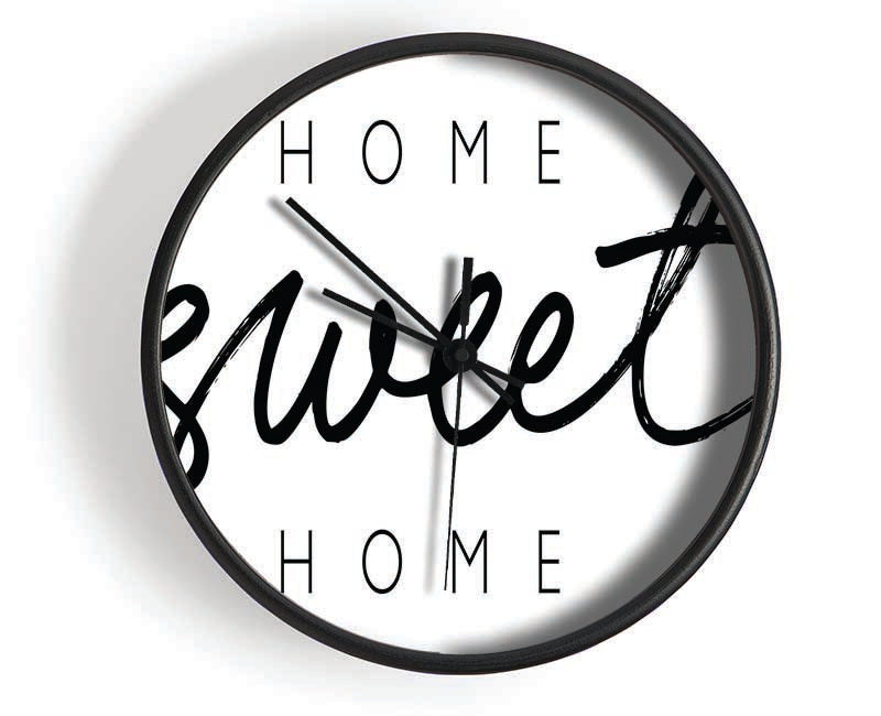 Home Sweet Home Quirky Clock - Wallart-Direct UK
