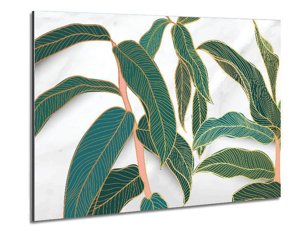 The Leaves Of A Branch Metal Print