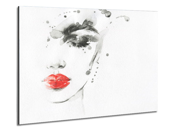Aquarell Gesicht Schönheit