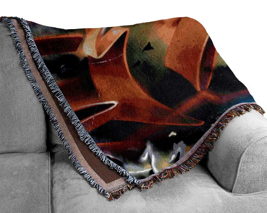 Slices Of Lines Woven Blanket