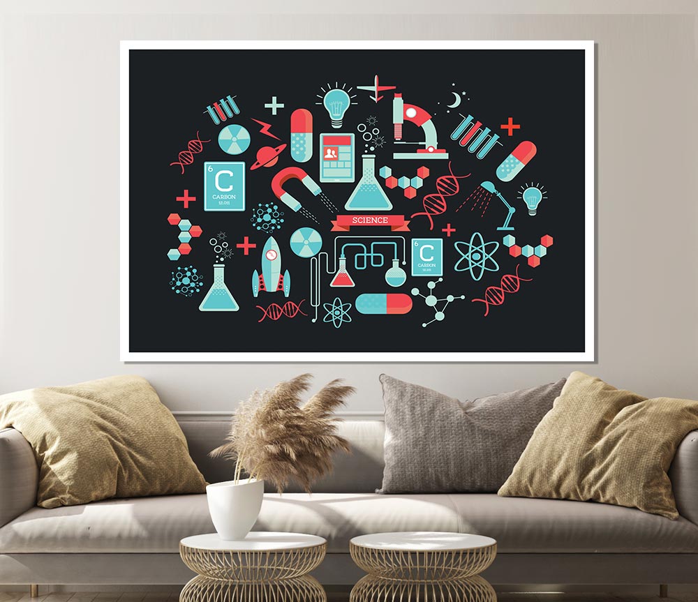 The Scientist Print Poster Wall Art