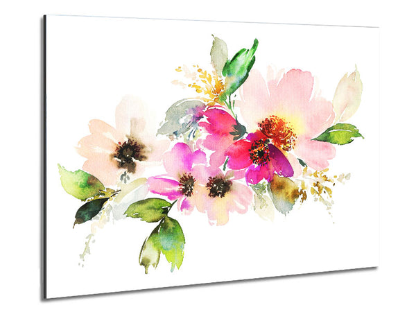 Die Aquarell-Blumenfarbe