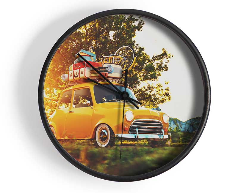 The Roadtrip Mini Clock - Wallart-Direct UK