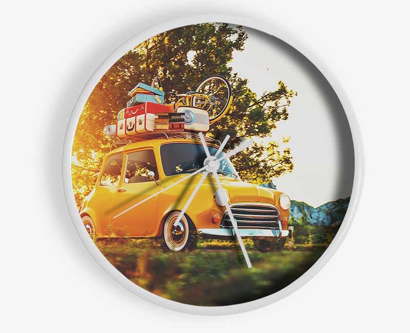 The Roadtrip Mini Clock - Wallart-Direct UK