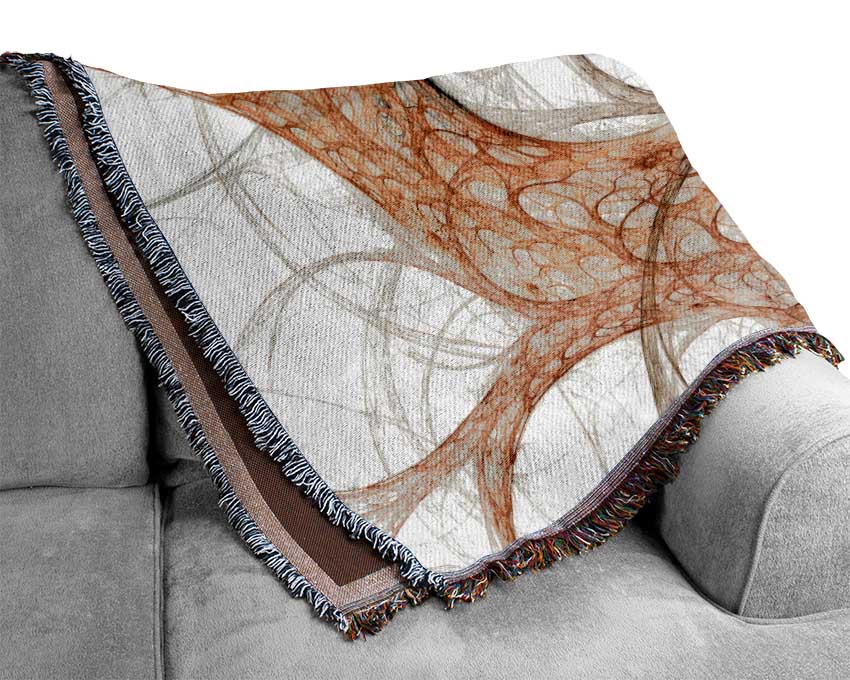 Tree Swirl Afterlife Woven Blanket