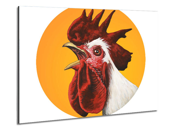 The Rooster Crow Metal Print