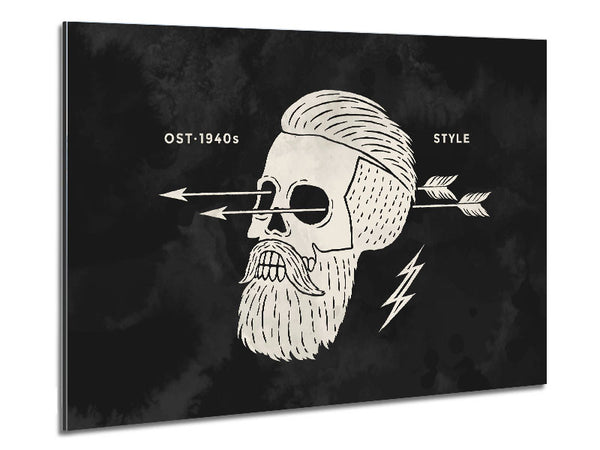 Der Hipster-Totenkopf