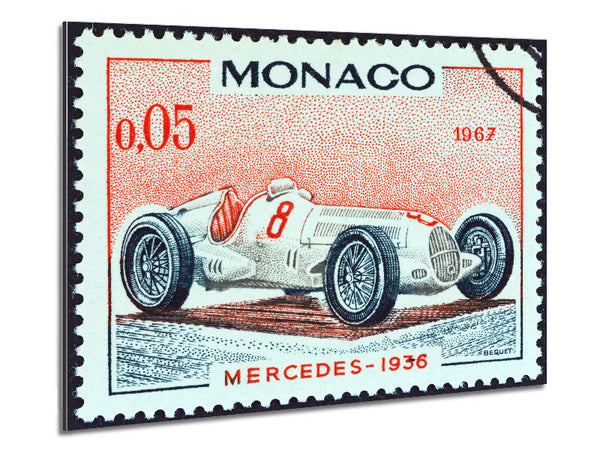 Monaco Race Stamp