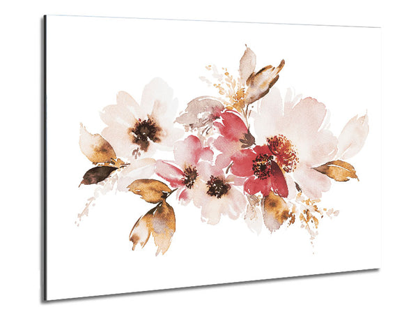 Erröten rosa Blumen