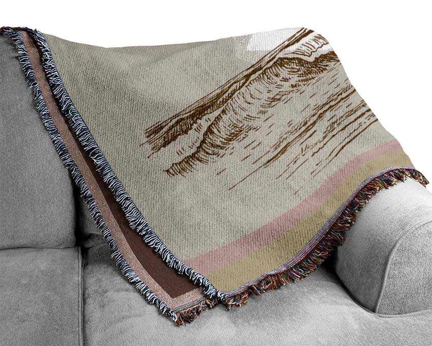 The Sepia Beach Woven Blanket