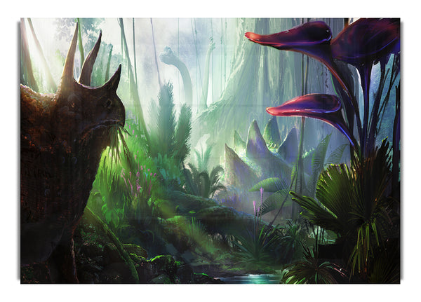 Triceratops-Wald