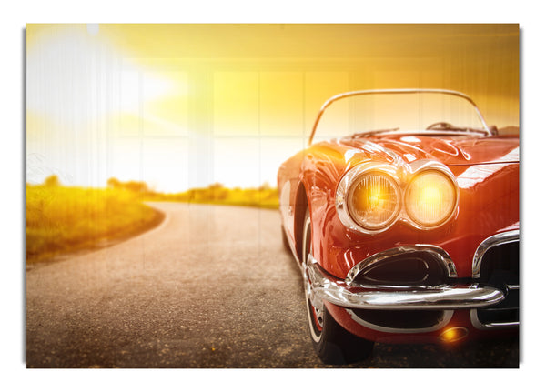 Red Motorcar Racer