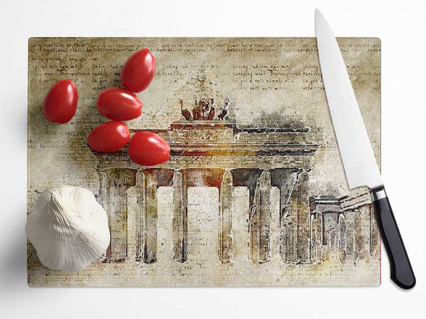 Manuscript New Athens Glass Chopping Board