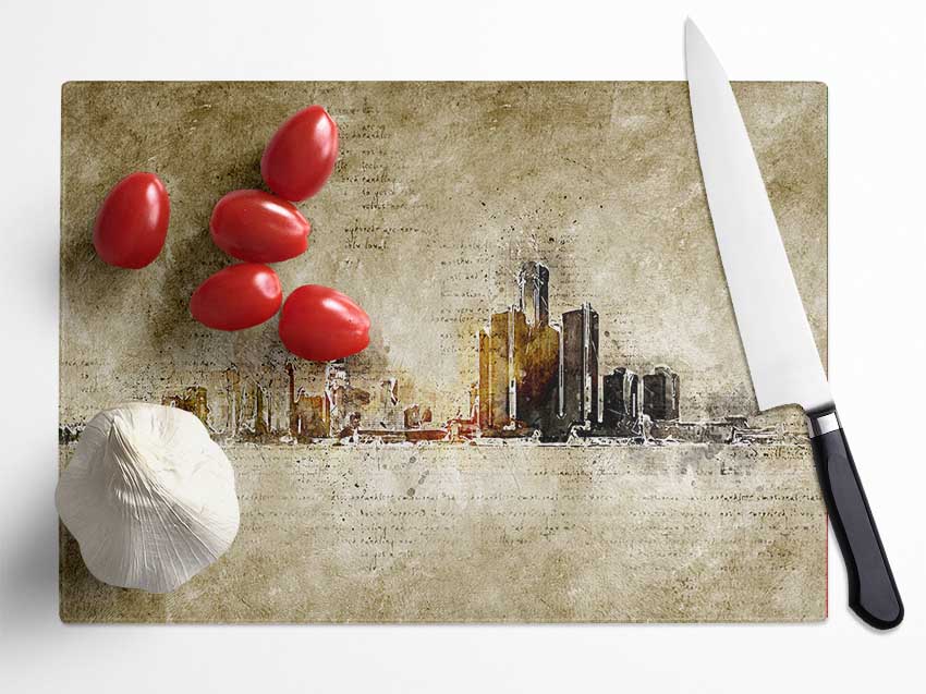 Manuscript Sydney Glass Chopping Board