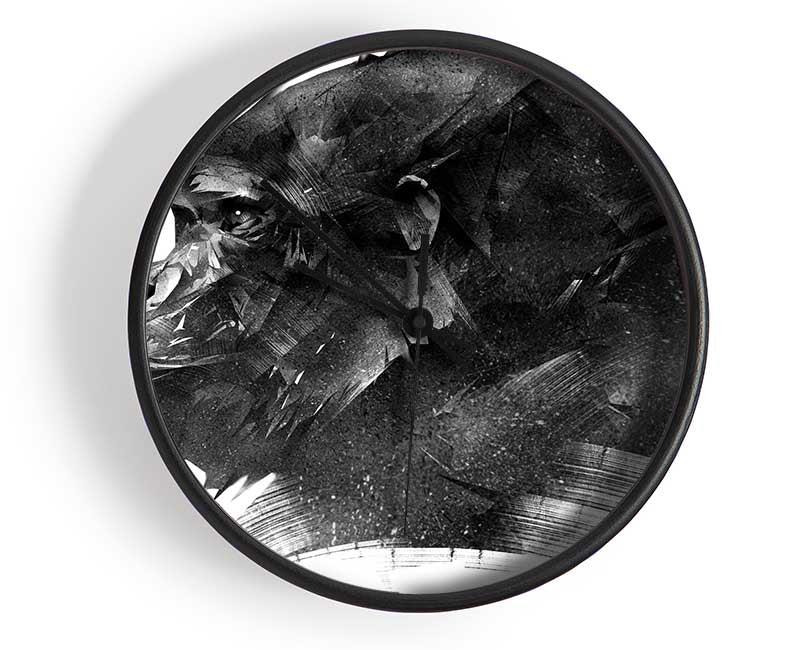 Washed Out Gorilla Clock - Wallart-Direct UK