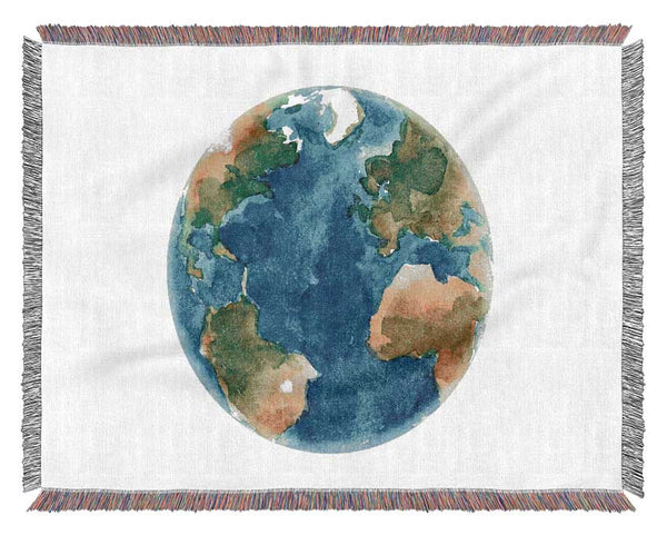 Our Planet Woven Blanket