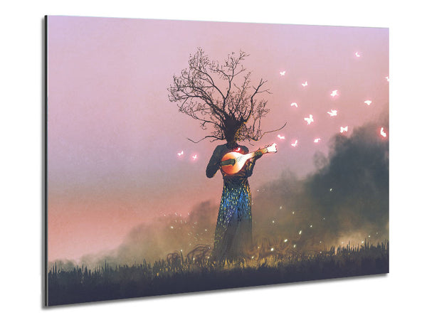 Der Mandoline spielende Baum