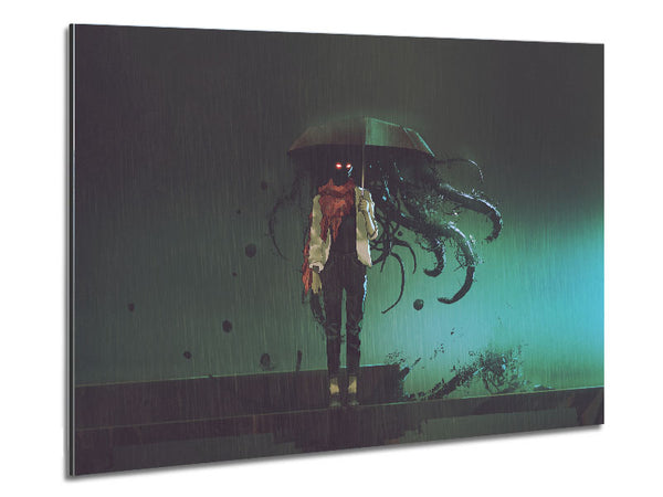 Regenschirm Oktopus