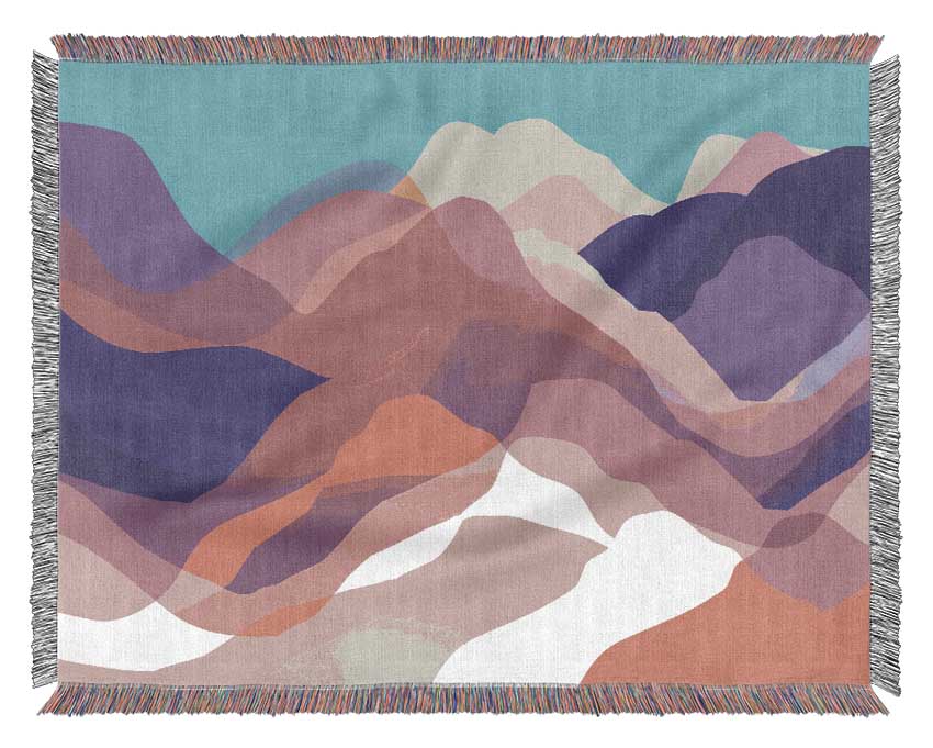 The Mountain Spectrum Woven Blanket