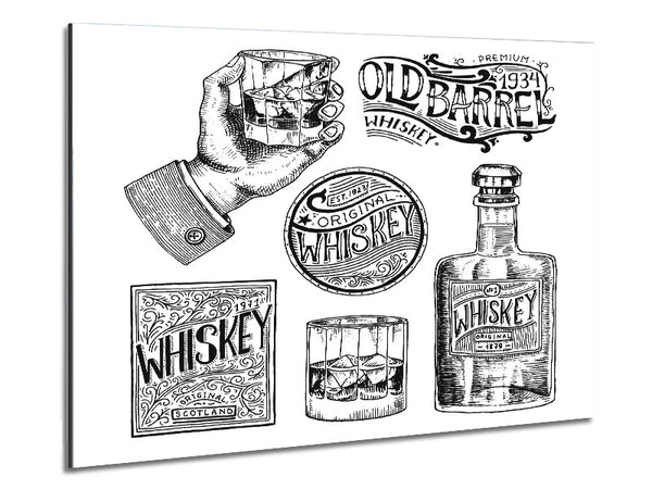 Old Whiskey Bottles
