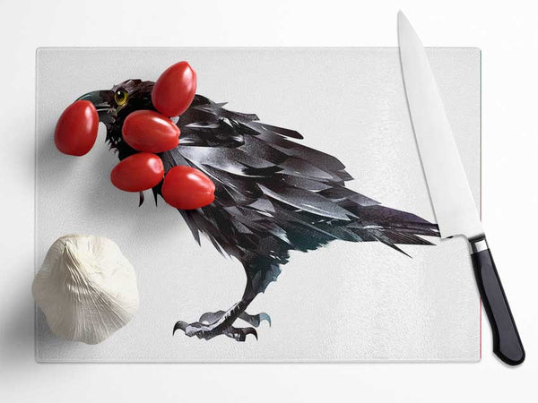 The Black Crow Glass Chopping Board